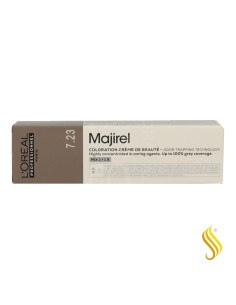 L’Oréal Majirel Cool Brown 7.23 – Rubio Medio Irisado Dorado 60 ml
