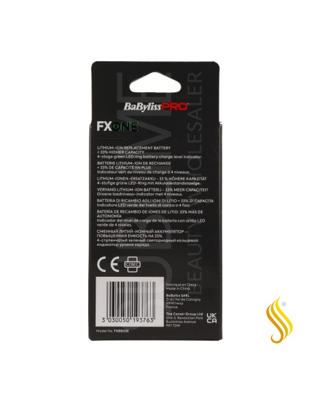 Batterie universelle Babylisspro Boosted (Fxbb33E)