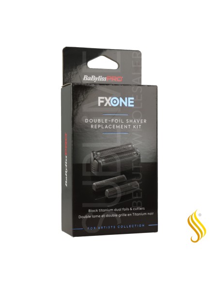 Rasoir Babylisspro FXone de remplacement à double grille, noir (FX79Rf2Mbe)