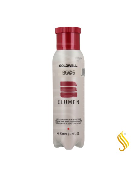 Goldwell Elumen Hair Color BG6 Dark Blonde Golden Brown 200ml