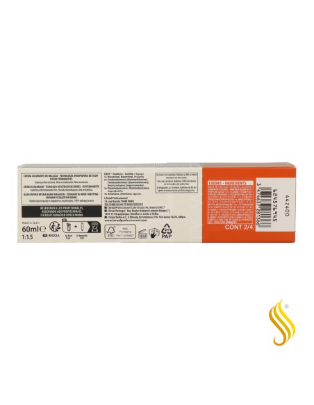 L’Oréal Majirel Cobrizos 4.45 - Castaño Medio Cobrizo Intenso 60 ml
