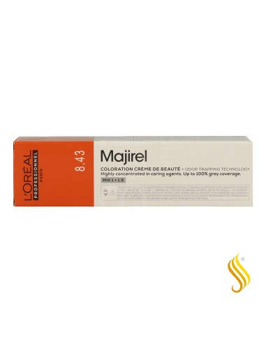 L’Oréal Majirel Cobrizos 8.43 - Rubio Claro Cobrizo Dorado 60 ml