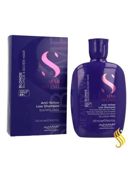 Alfaparf Semi di Lino Blonde Champú Delicado Anti-Amarillo 250 ml