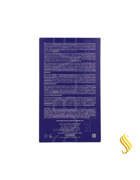Alfaparf Semi di Lino Blonde Champú Delicado Anti-Amarillo 250 ml