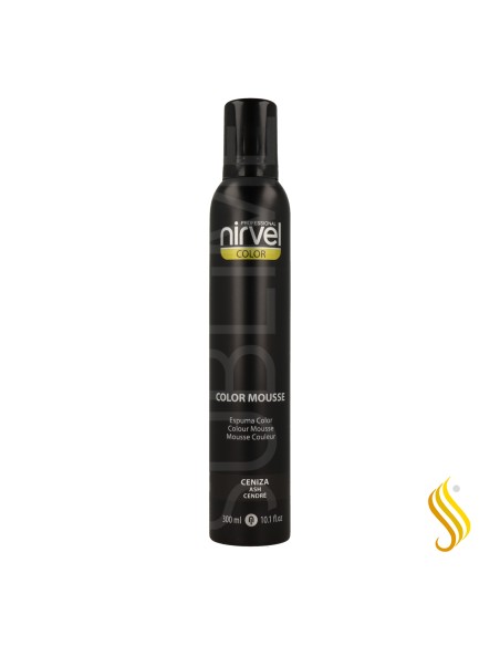 Nirvel Green Color Mousse Ash 300 Ml