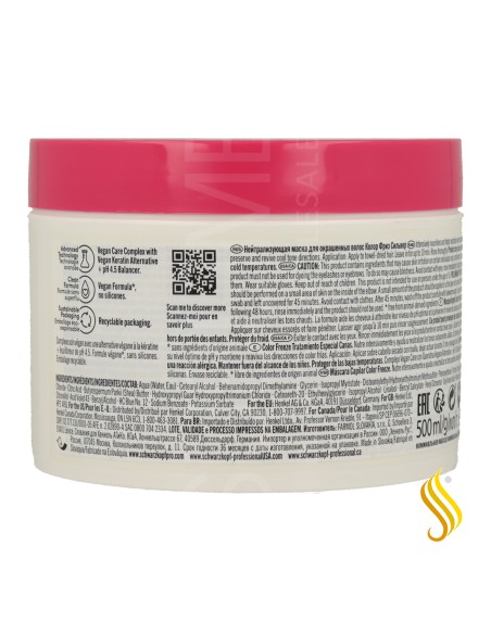Schwarzkopf Bonacure Color Freeze Silver Traitement 500 ml
