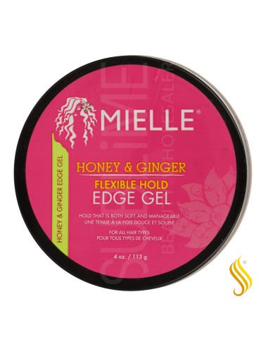 Mielle Honey & Ginger Fijación Flexible Edge Gel 113 ml