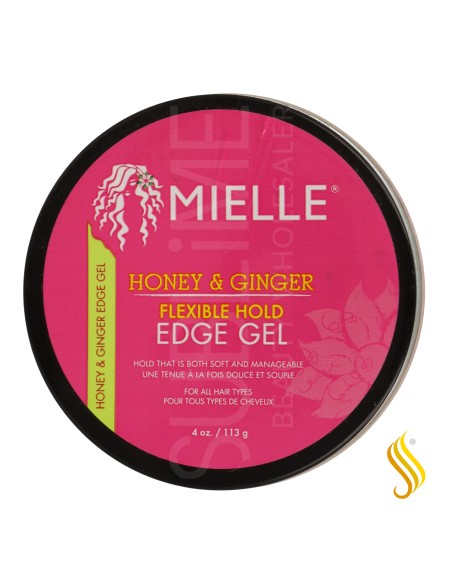 Mielle Honey & Ginger Fijación Flexible Edge Gel 113 ml