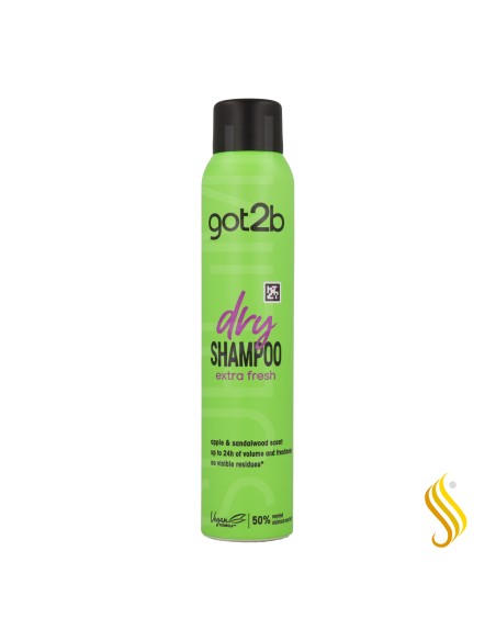 Schwarzkopf Got2b Extra Fresh Dry Shampoo 200ml