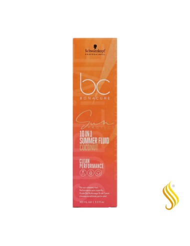Schwarzkopf Bonacure Sun Protect Fluide d'été 10 en 1 Noix de coco 100 ml