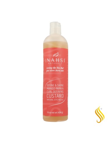 Inahsi Define shine Gel coiffant définissant les boucles à la mangue et à la papaye 454 gr