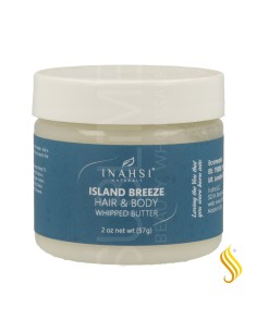 Inahsi Island Breeze Hair Crème au beurre fouettée pour le corps 57 gr