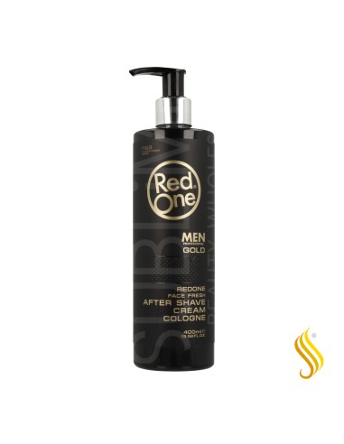 Red One Face Fresh After Shave Men Gold Cologne Cream 400ml