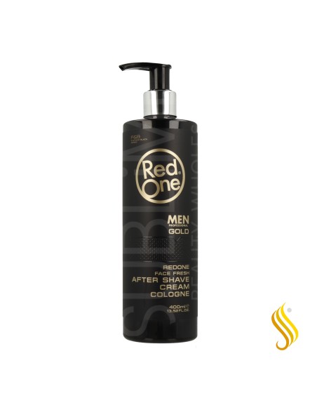 Red One Face Fresh After Shave Men Gold Cologne Cream 400ml