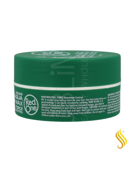 Red One Full Force Aqua Hair Wax Olive 150ml