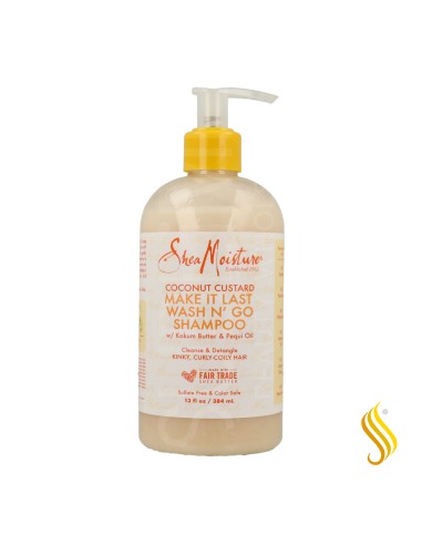 Shea Moisture Shampooing nettoyant à la noix de coco 384 ml