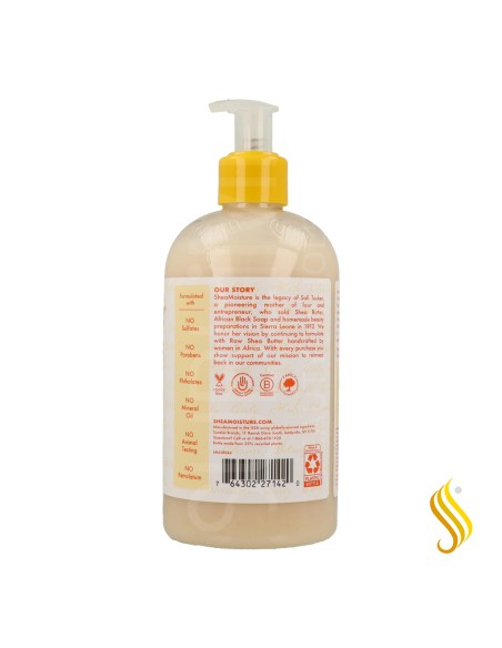 Shea Moisture Shampooing nettoyant à la noix de coco 384 ml