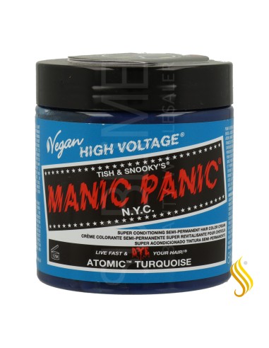 Manic Panic Haute Tension Atomique Turquoise Végétalien 237 ml