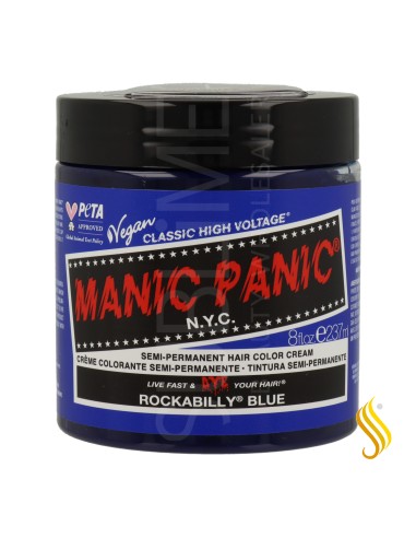 Manic Panic High Voltage Rockabilly Blue Vegan 237 ml