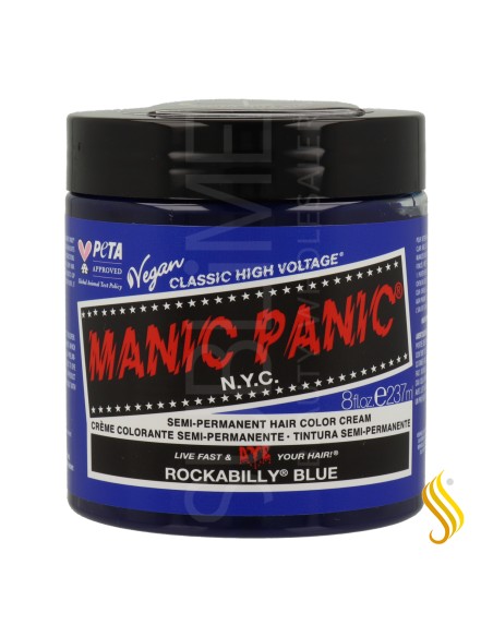 Manic Panic High Voltage Rockabilly Blue Vegan 237 ml