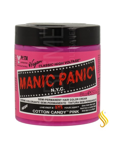 Manic Panic High Voltage Barbe à Papa Rose Vegan 237ml