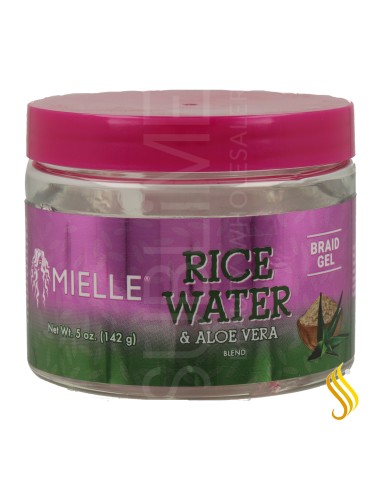 Mielle Rice Water Aloe Vera Trança Gel 142ml