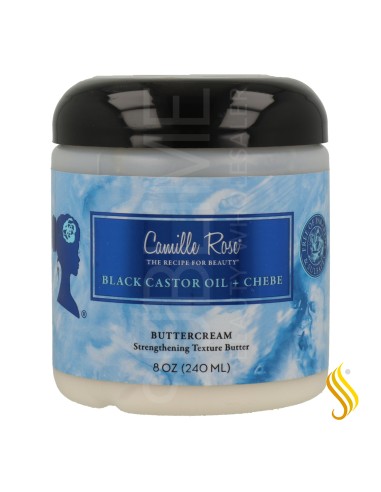 Camille Rose Black Castor Oil Chebe Strengthening Texture Butter 240Ml