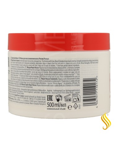 Schwarzkopf Bonacure Repair Rescue Tratamento Reconstrutivo Care Boost Complex 500ml
