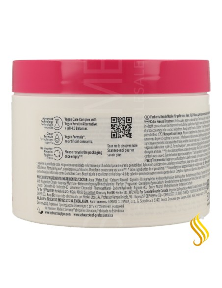 Schwarzkopf Bonacure Color Freeze Treatment Care Boost Cabelos Coloridos 500ml