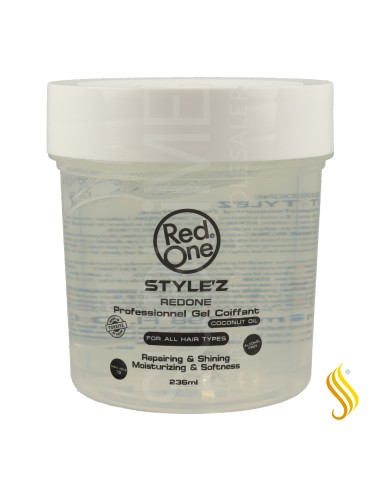 Red One Style'z Óleo de Coco para Cabelo Profissional 236 ml