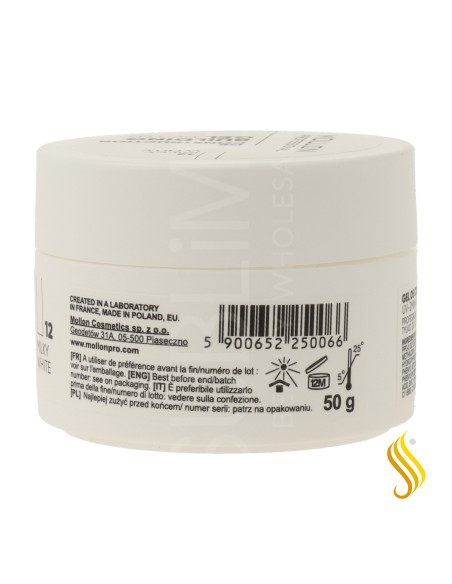 MOLLON PRO GEL DE CONSTRUCTION 50G MILKY WHITE 12