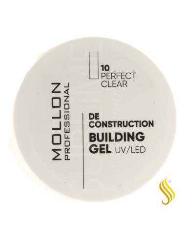 MOLLON PRO GEL DE CONSTRUCTION 50G PERFECT CLEAR 10