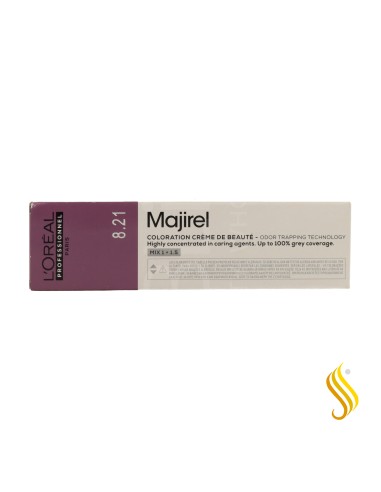 L’Oréal Majirel 8.21 – Rubio Claro Irisado Ceniza 60 ml