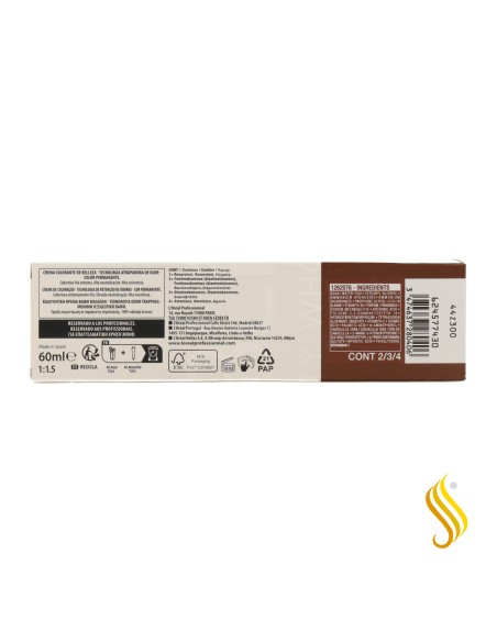 L'Oréal Majirel Warm Beige 5.32 - Castaño Claro Beige Cálido 60 ml