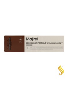L’Oréal Majirel 7.31 – Rubio Medio Beige Cálido 60 ml