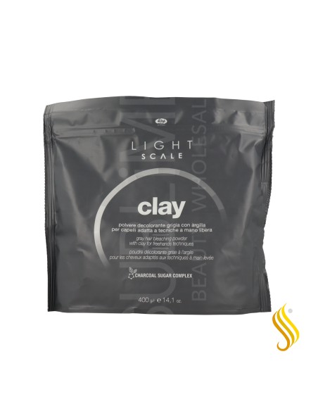 Lisap Light Scale Clay Dye Décolorant Argile Grise 400 Gr