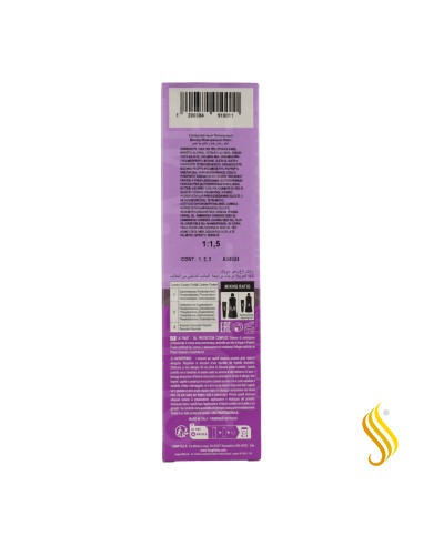 Coloration aux fruits Lisap 10/28 Blond très clair cendré Pearl Plus 100 ml